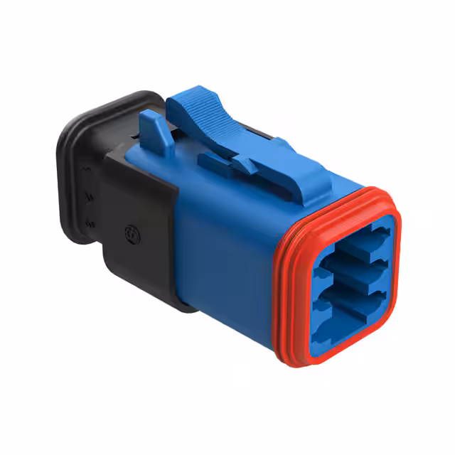 AT06-6S-SR01BLU Amphenol Sine Systems Corp  Boîtiers de connecteurs rectangulaires